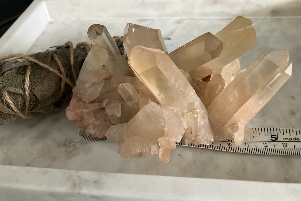 Thumbnail: Natural Citrine Cluster – 11 cm, Multiple Terminations