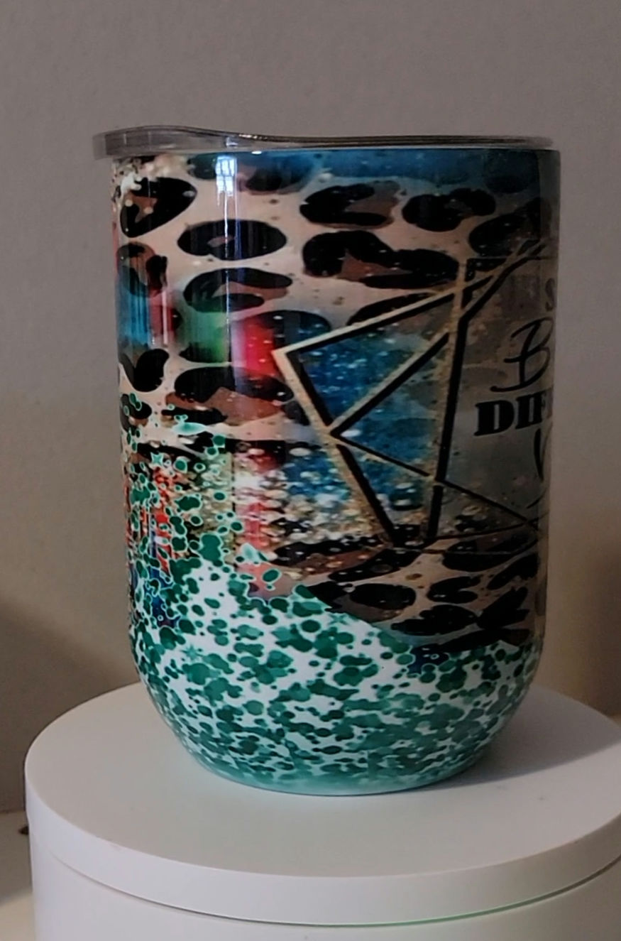 Thumbnail: Same b**** different day wine tumbler