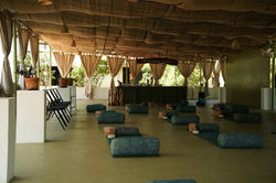 Fully equipped yoga hall