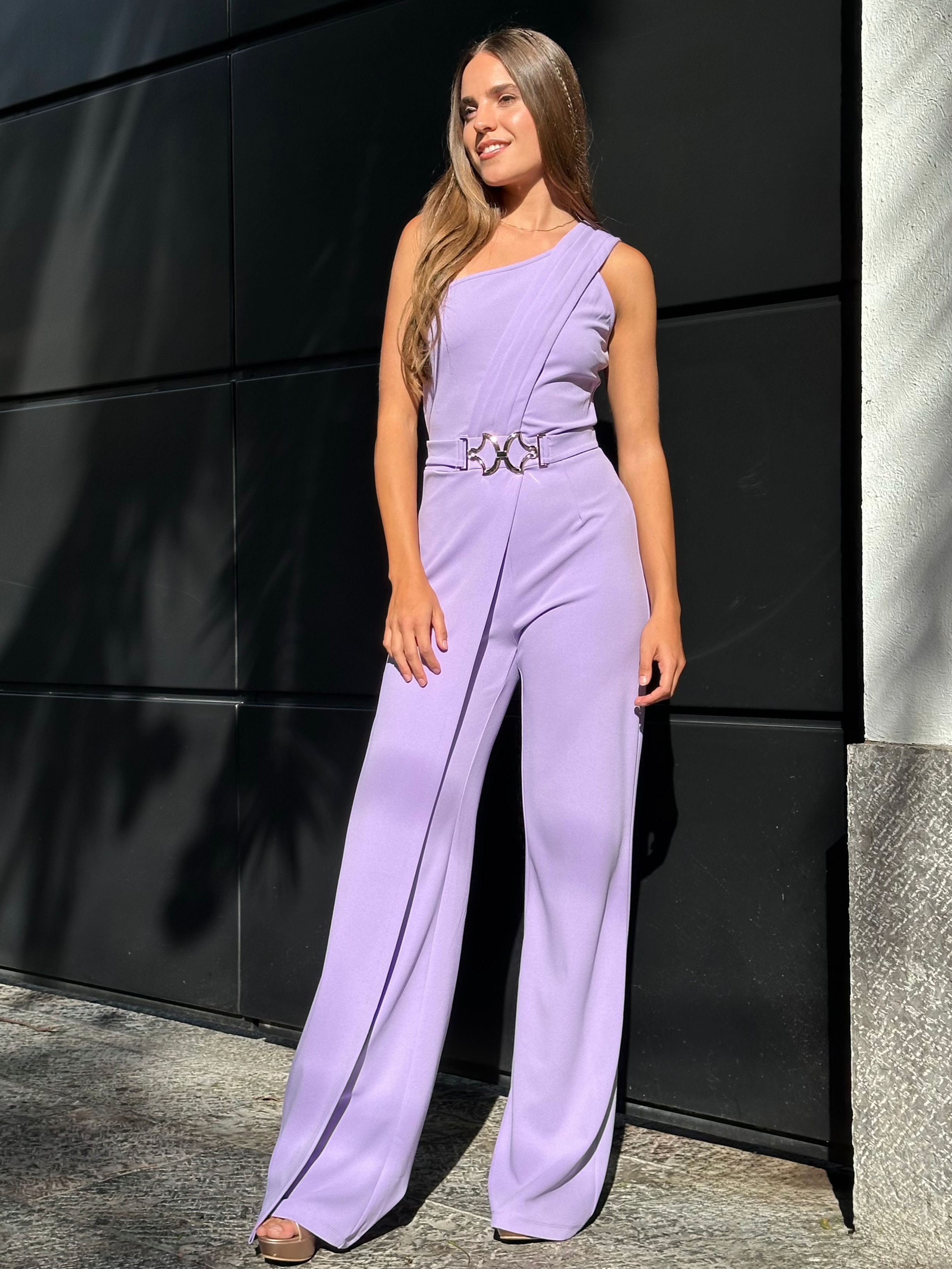 Jumpsuit lila 