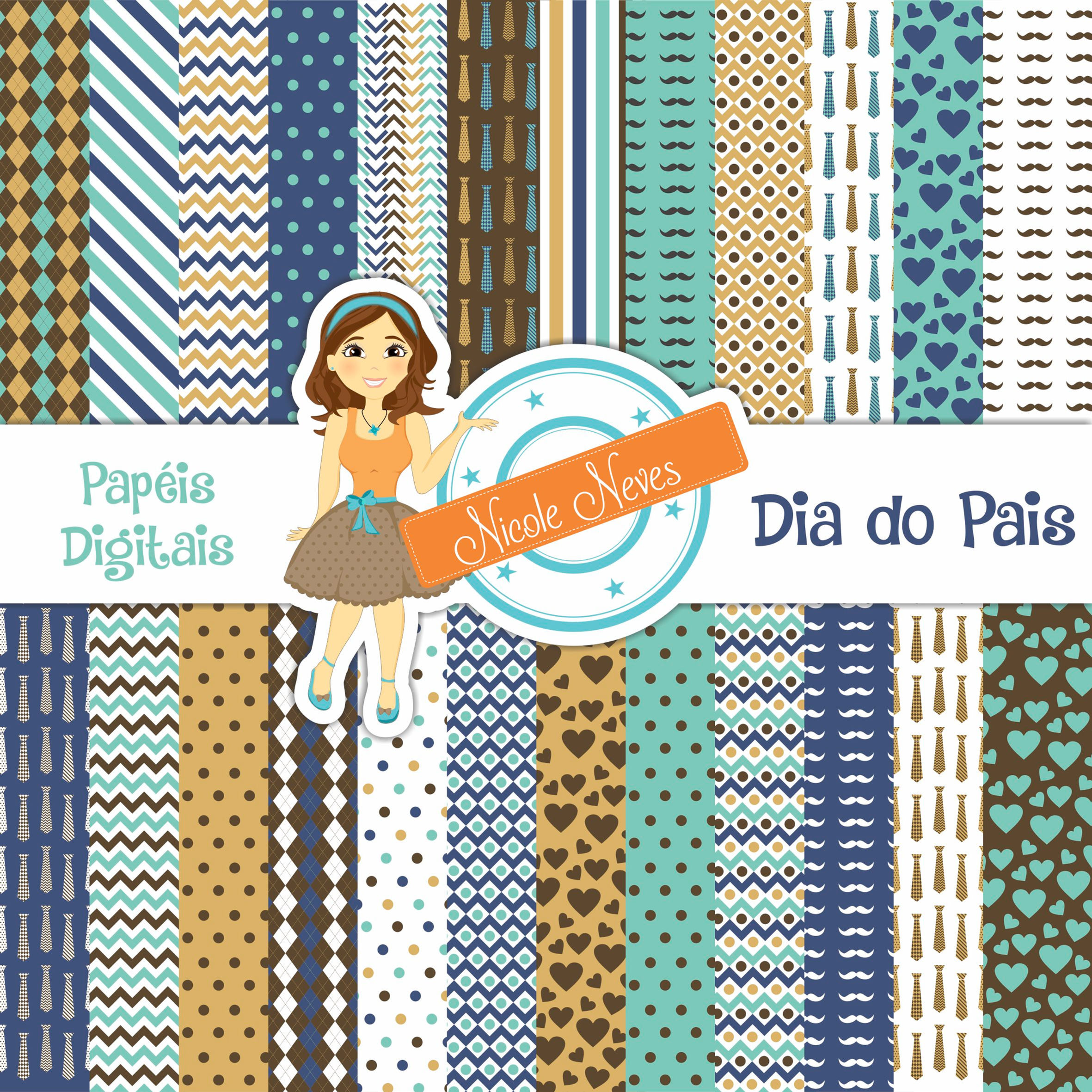 DIA DOS PAIS - PAPÉIS DIGITAIS