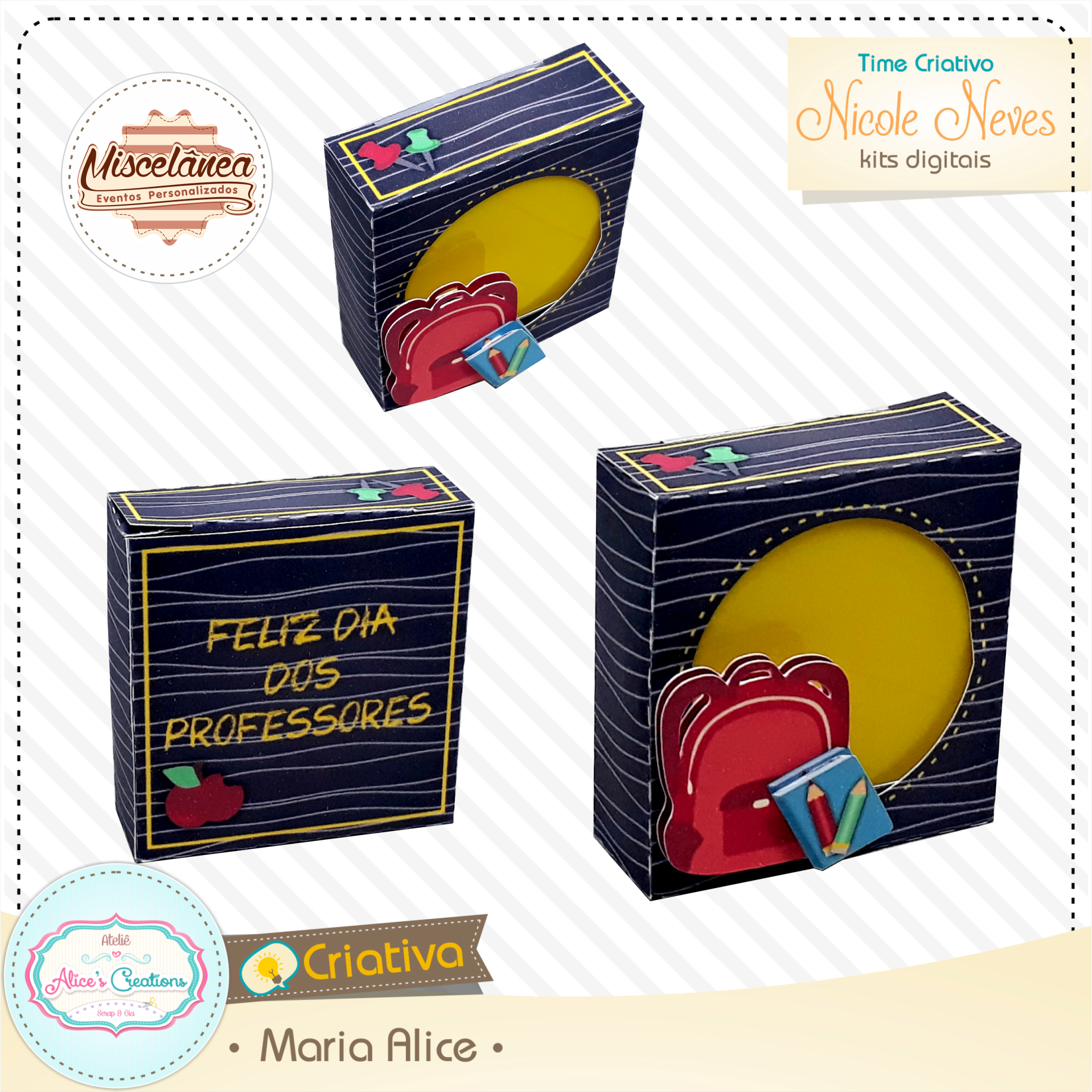 CAIXA LATINHA DIAS DOS PROFESSORES