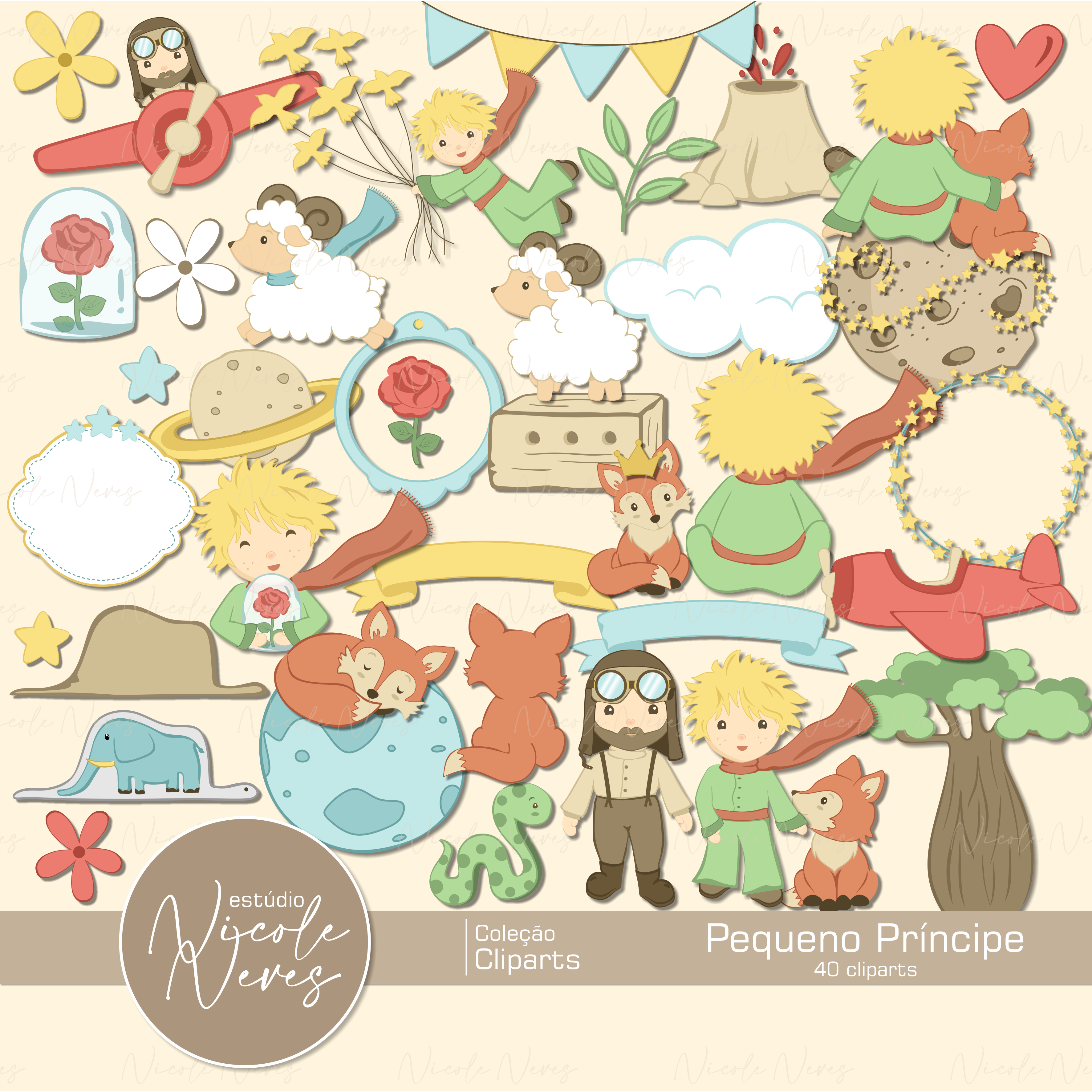 PEQUENO PRÍNCIPE - CLIPART