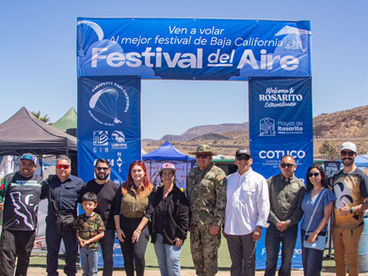 Rocío Adame impulsa el turismo de aventura con el 6to Festival del Aire en Playas de Rosarito