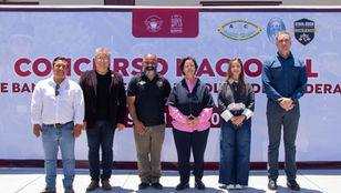 Rocío Adame inaugura el Concurso Nacional de Bandas de Guerra y Escoltas de Bandera 2026; destaca el civismo como base para fortalecer la identidad y la soberanía nacional