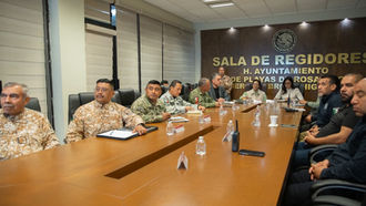 Autoridades priorizan la coordinación institucional para fortalecer la seguridad y la paz en Playas de Rosarito