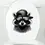 Thumbnail: 1pc Black And White Raccoon Toilet Sticker, Bathroom Toilet Cover Decoration Sti