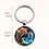 Thumbnail: Fire And Ice Fox Keychain
