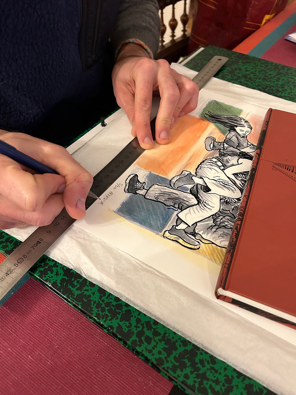 Miniature : Signature de l'artiste auteur de BD Aleksi Cavaillez