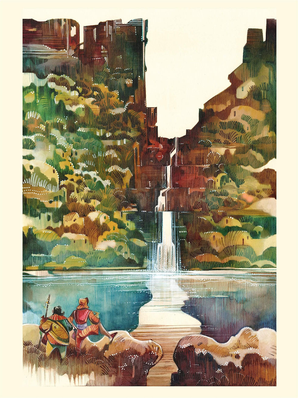Miniature : Paysage #2 | Elsa Corradi