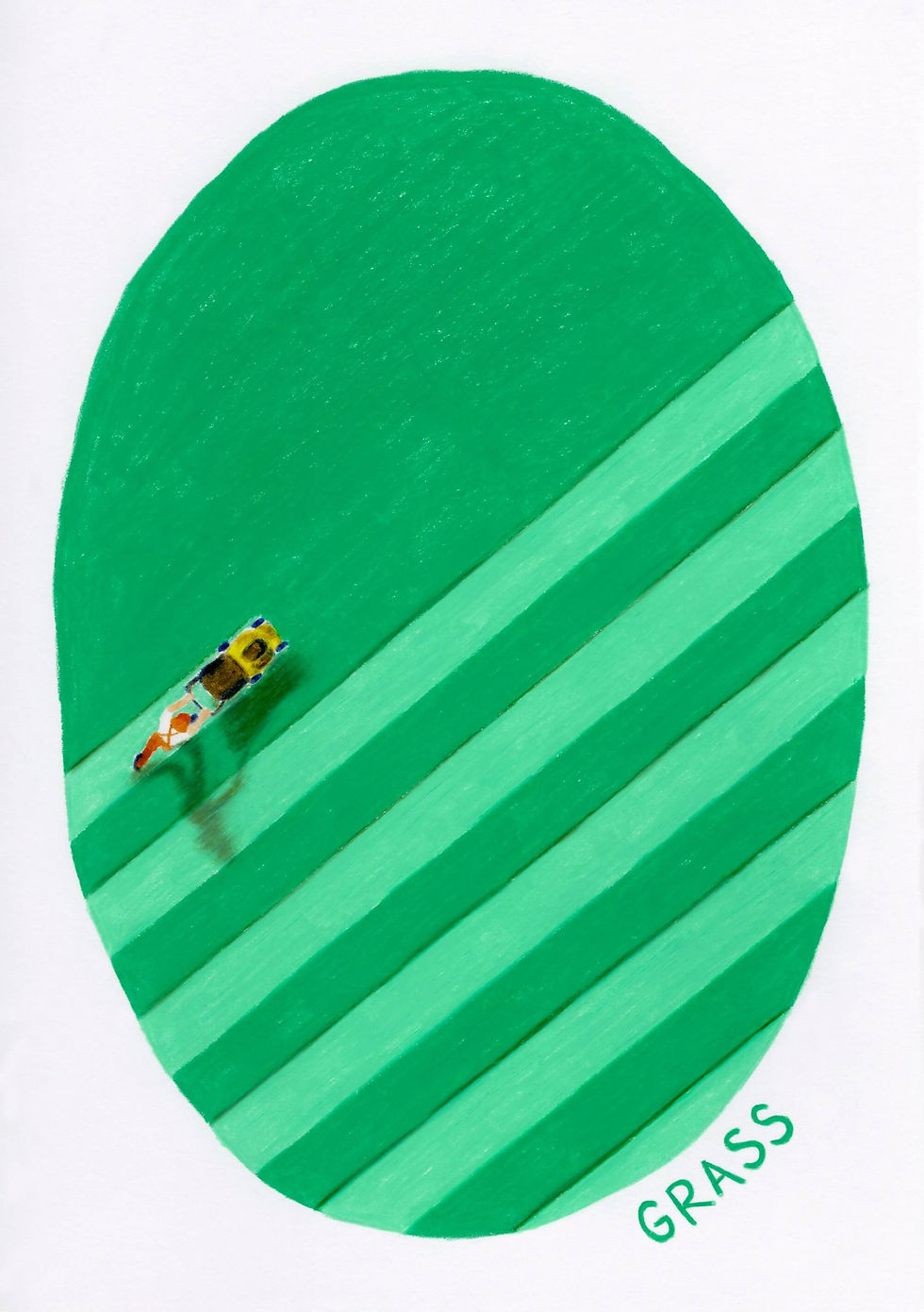Miniature : La Pelouse | Isabelle Flahault