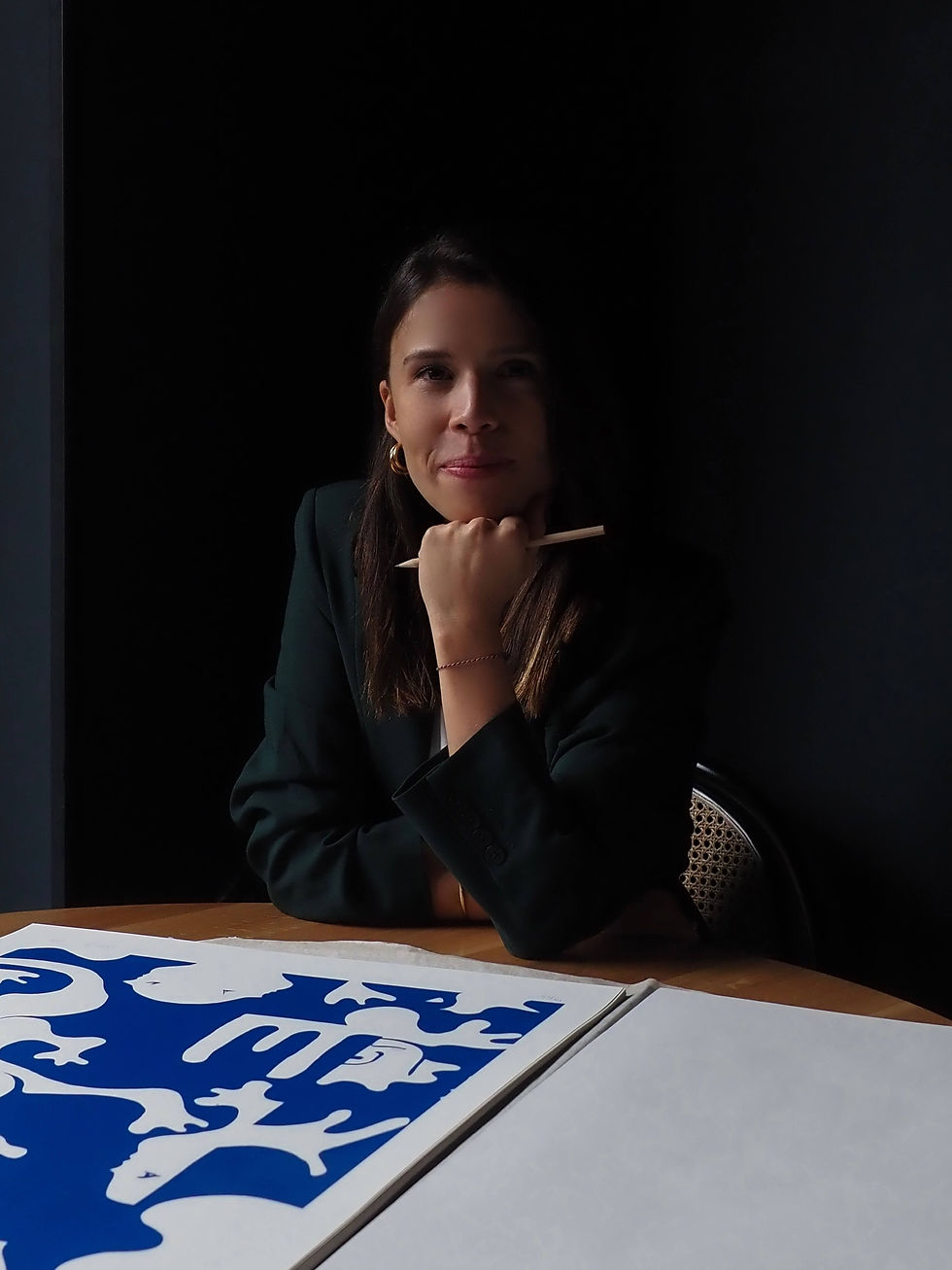Miniature : Artiste peintre Laëtitia De Welfes