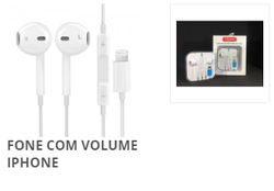 Fone de Ouvido Iphone Kingo
