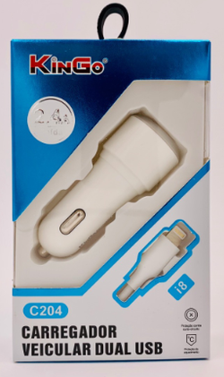 carregador veicular Iphone