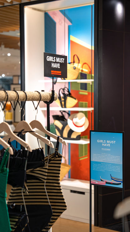 [Espace lingerie femme, Le Bon Marché Rive Gauche]