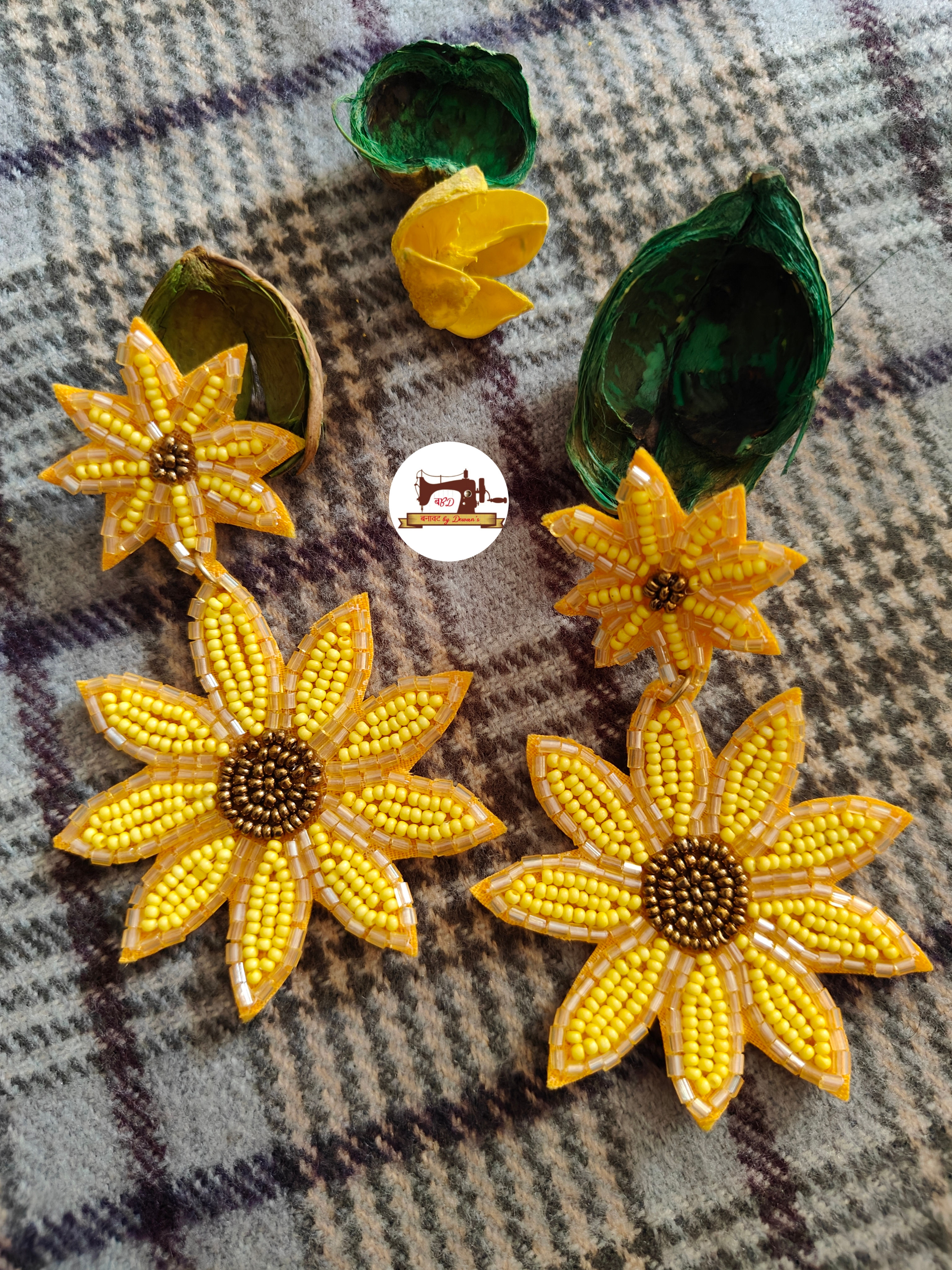 Sunflower Earrings