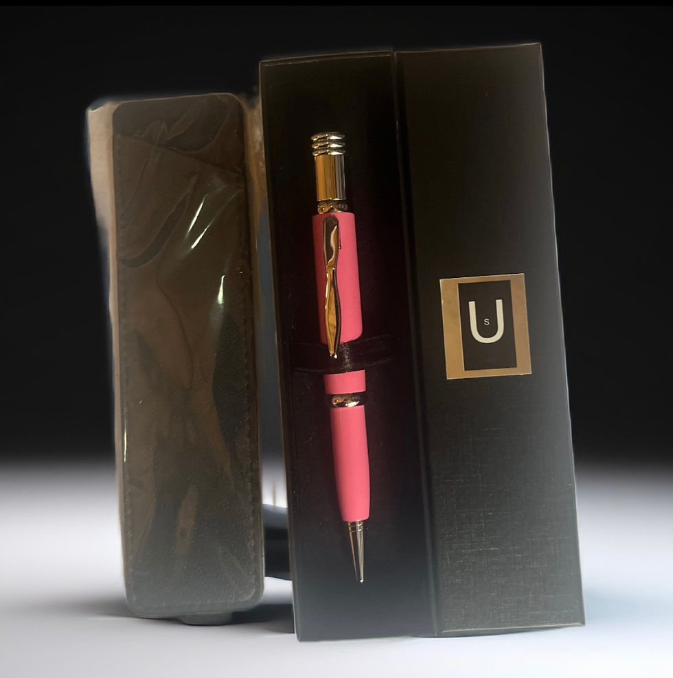 Thumbnail: Pink secret atomiser pen with 2ml sample, perfect for on-the-go spritzing at the office or anywhere