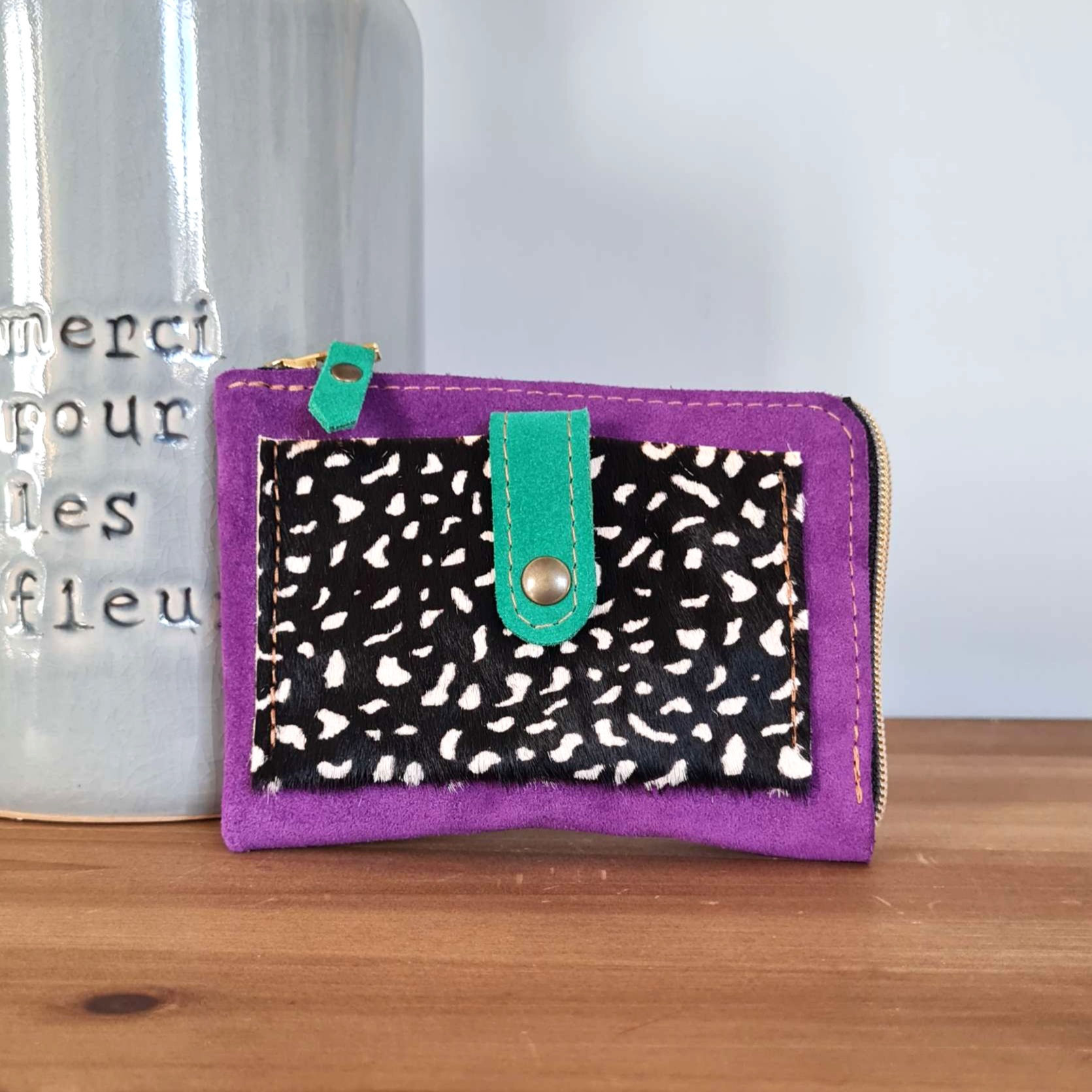 Portefeuille Isa violet