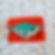 Mignon orange rouge et vert
