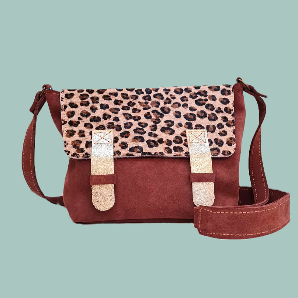 Loulou marron et léopard