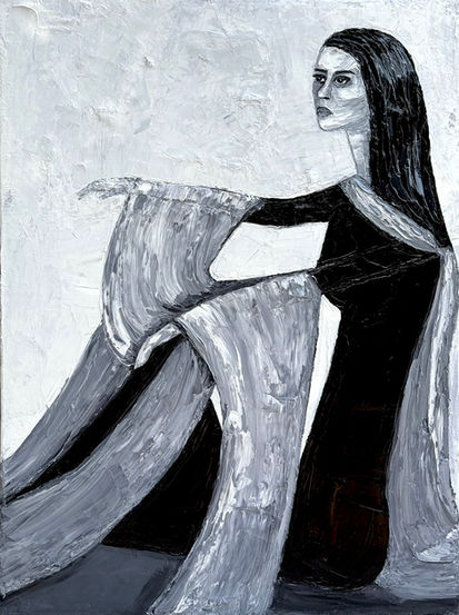 Lady with Shawl