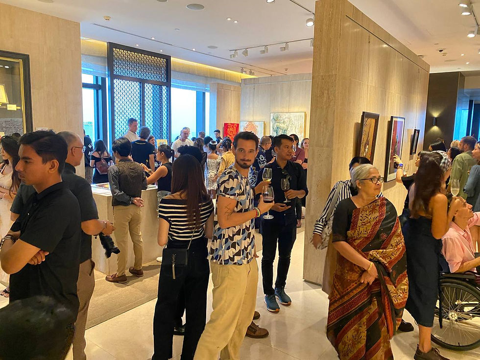 Vernissage de l'exposition « Revelation »