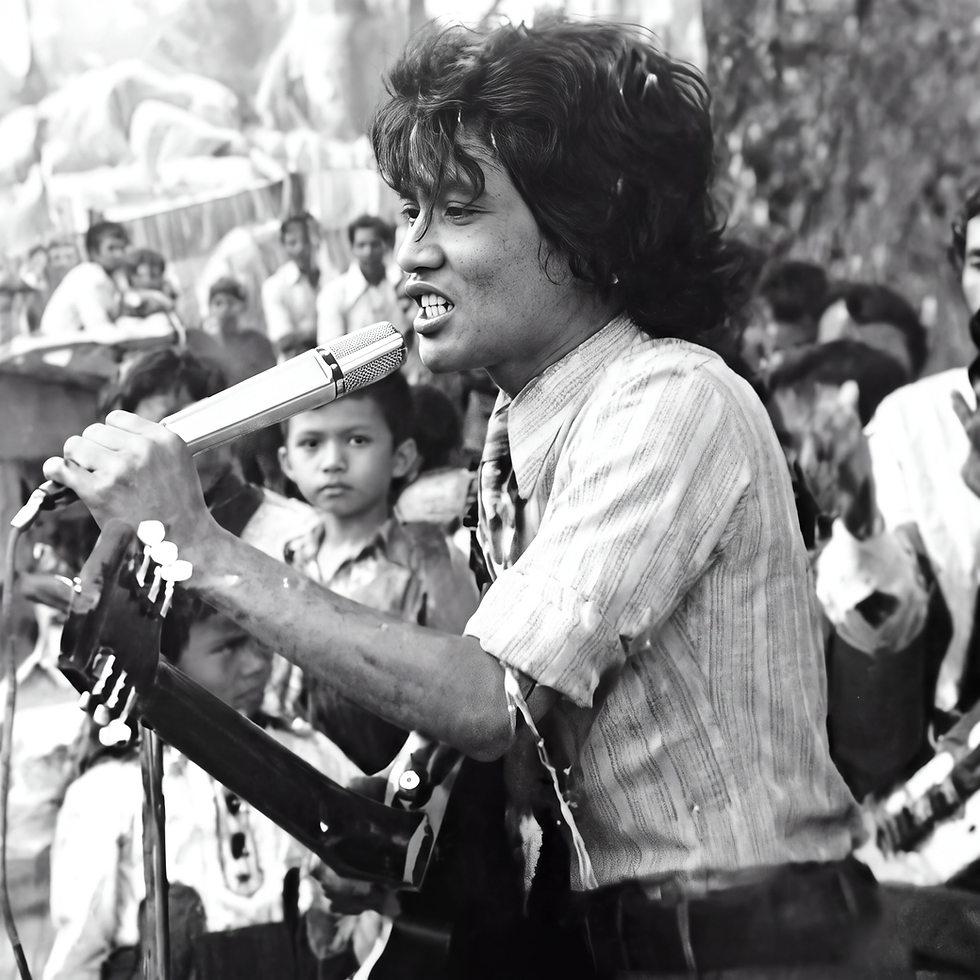 Yol Aularong, figure singulière du rock cambodgien des années 1970