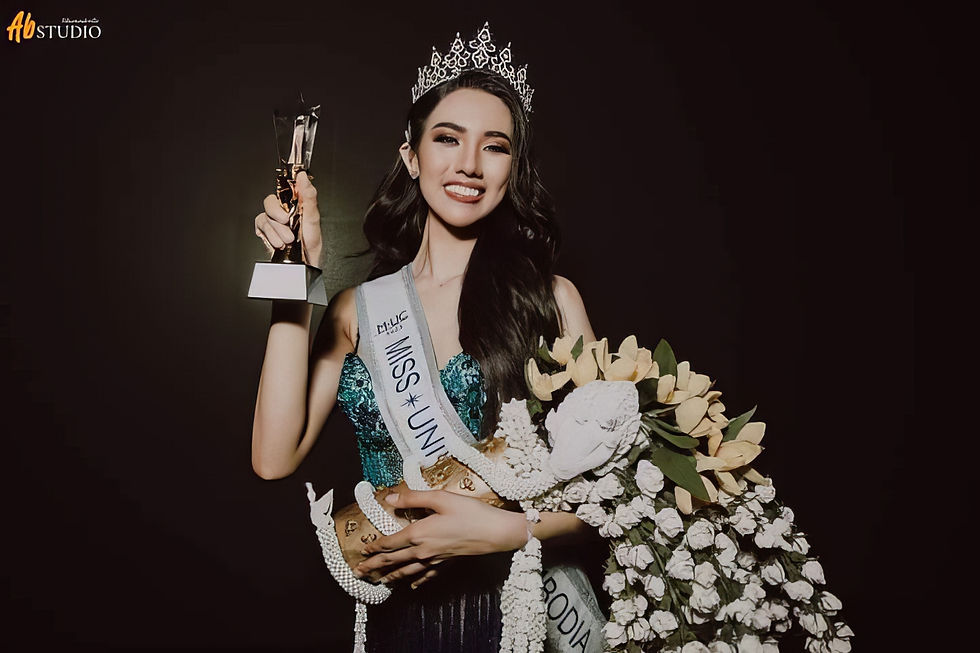 La Cambodgienne Srey Sath Sotima couronnée Miss Univers Cambodge 2023