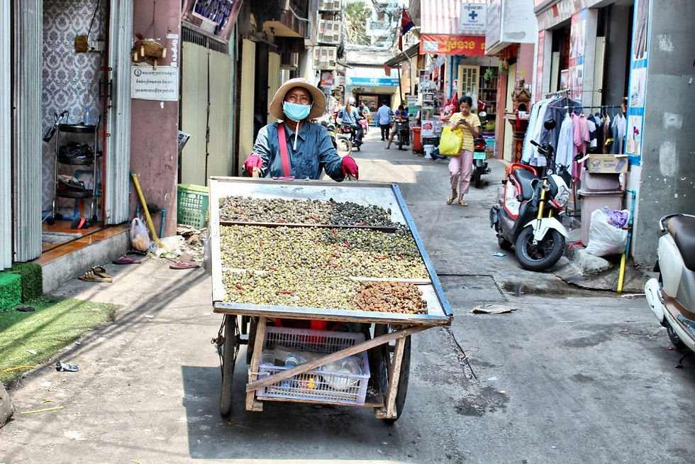 Vendeuses de coquillages