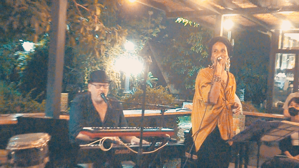 Cécile Dahomé et Phil Javelle