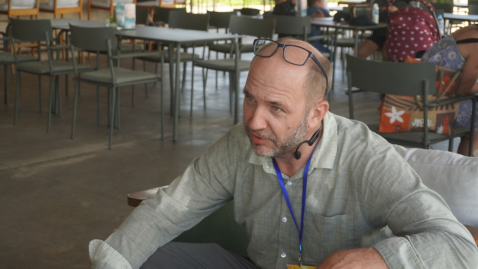 Cédric Eloy, directeur du Cambodia International Film Festival