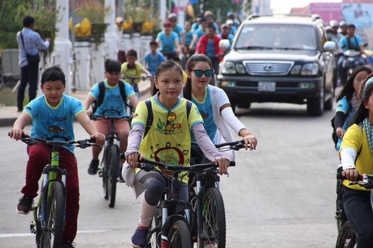 Courir pour les enfants malades à Siem Reap