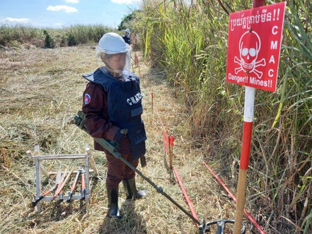 Cambodge & Déminage : Baisse de 16 % du nombre de victimes des mines et explosifs