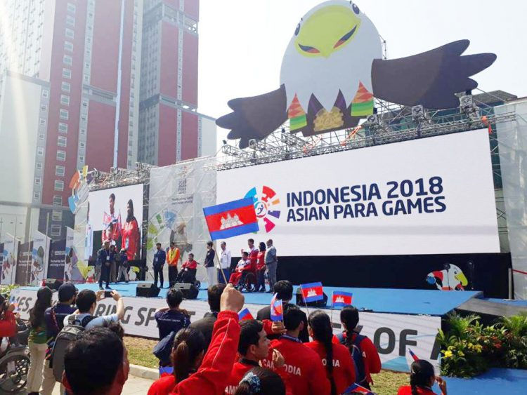 Les Cambodgiens aux Jeux paralympiques asiatiques