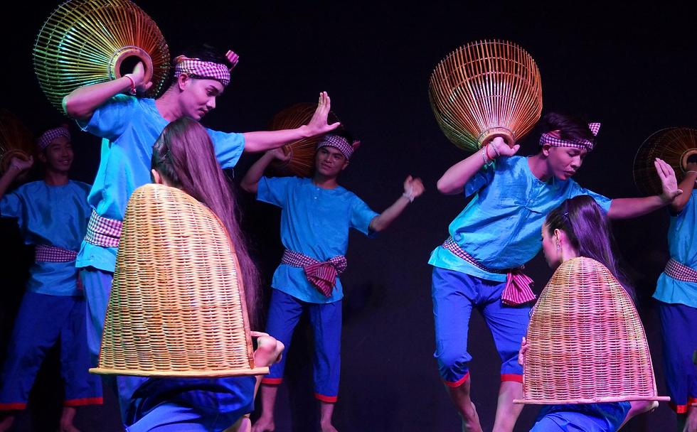 Danse folklorique cambodgienne