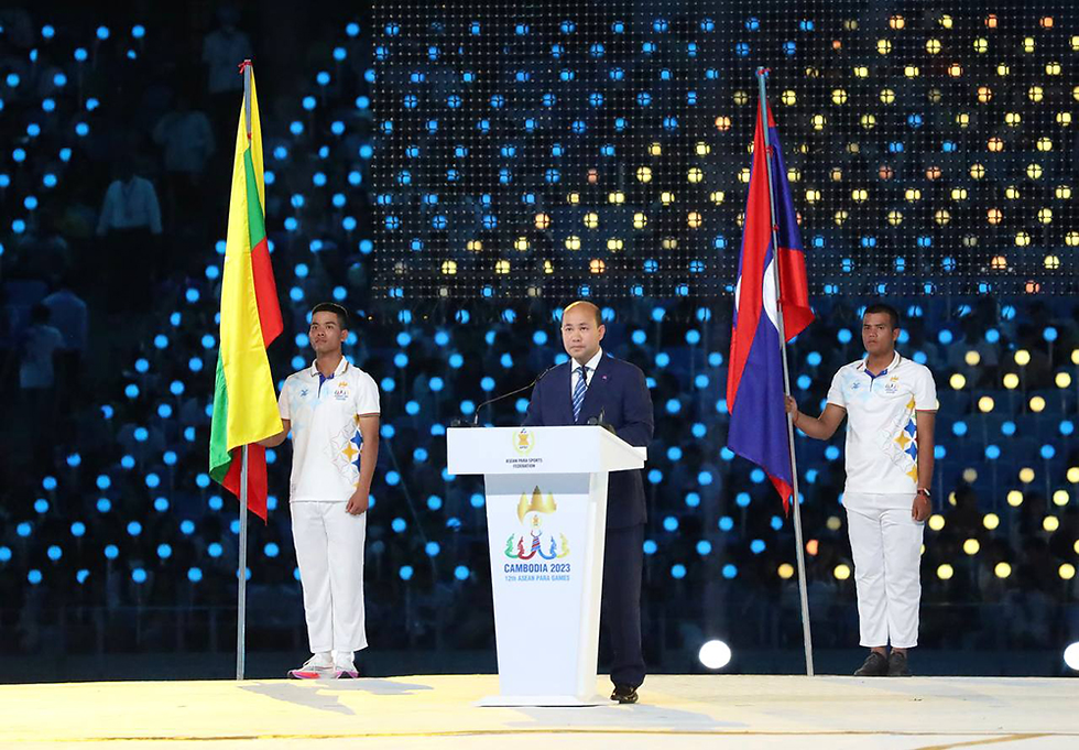 Cette remarque a été formulée par S.E. Hun Many, représentant du Comité d’organisation des 12e APG, lors de la cérémonie de clôture officielle des 12e APG, qui s’est tenue vendredi soir au stade national Morodok Techo.
