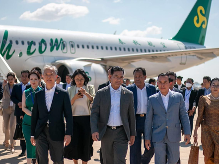 Transports : Reprise officielle des vols directs entre Xi'an et Phnom Penh