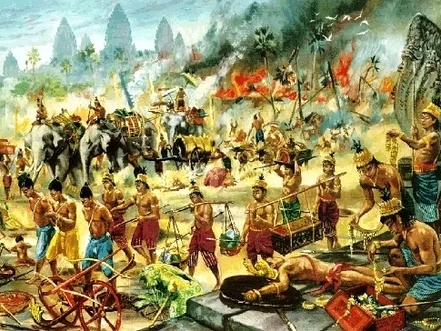 L’histoire du royaume de Siam (aujourd’hui la Thaïlande) est profondément liée à celle de l’Empire khmer, à la fois par une dynamique de confrontation militaire et par un extraordinaire héritage culturel et institutionnel. Leur évolution commune a contribué à façonner l’identité et la géopolitique de toute l’Asie du Sud-Est continentale.