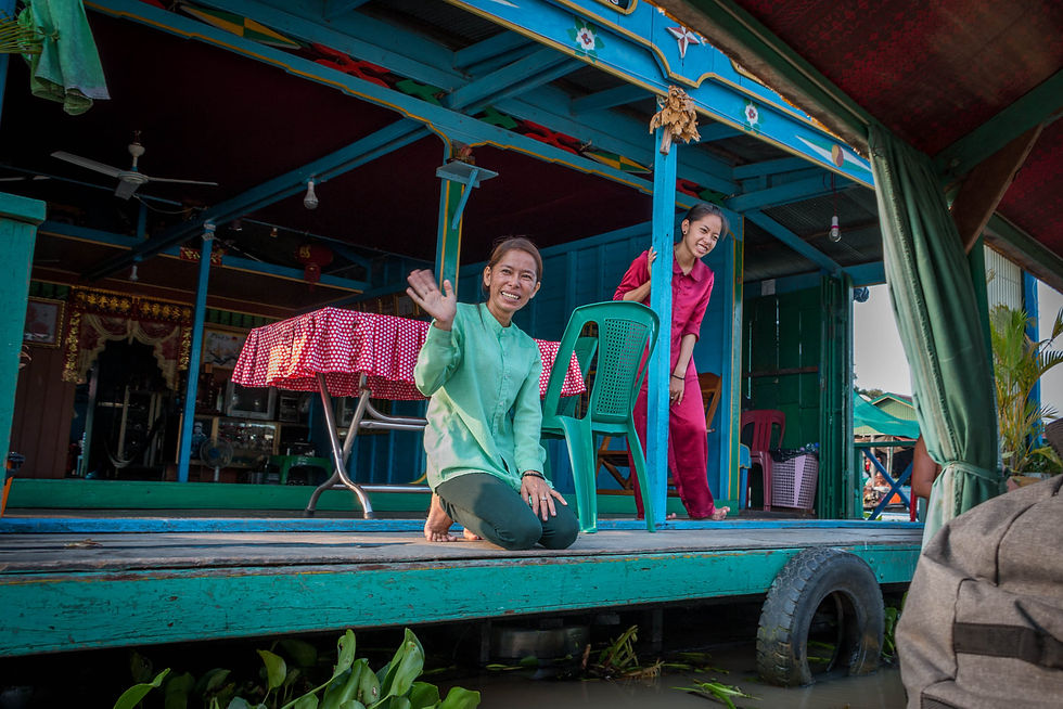 Siem Reap et les sourires du lac
