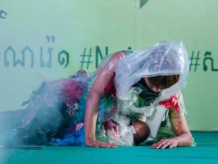 Cambodge & Initiative : Un Eco Carnaval pour encourager la réduction du plastique