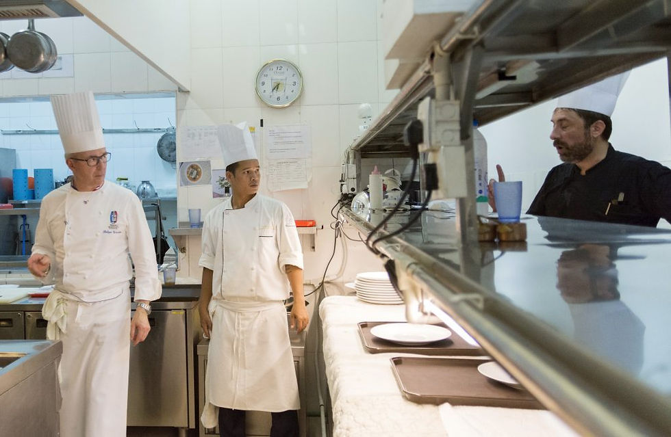 Philippe Girardon en cuisine
