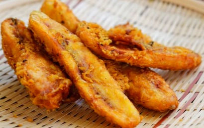 Chek Chien : bananes frites à la cambodgienne