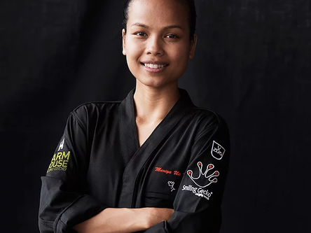 Dans l'atmosphère raffinée des cuisines étoilées au guide Michelin à travers l'Europe et l'Asie du Sud-Est, une star cambodgienne est en train de monter : la chef Mariya Un Noun.