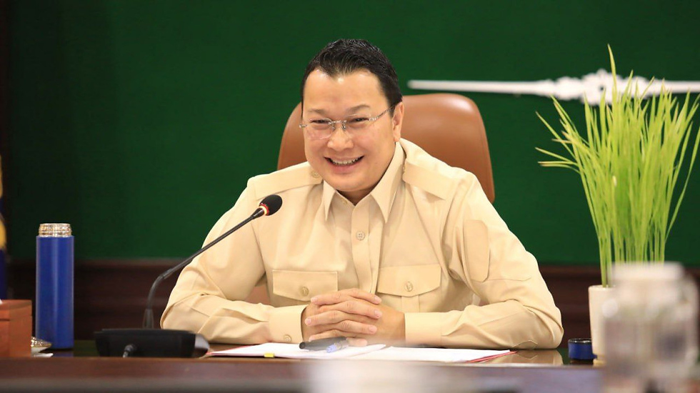 Minister of Agriculture, Forestry and Fisheries Dith Tina