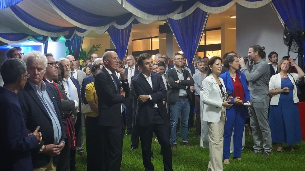 The new French ambassador, Mr Olivier RICHARD