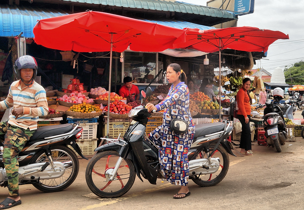 Marché à Kampong Thom. Photo CG