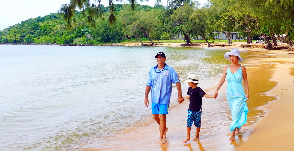 La plage de Koh Russey Villas & Resort