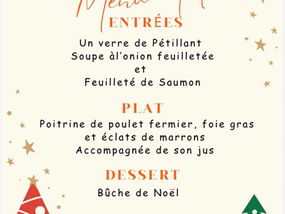 À partir du lundi 22 décembre, Le Bistrot de l’Institut invite ses convives à célébrer la saison des fêtes autour d’un Menu de Noël spécial, composé d’une sélection raffinée de mets festifs, dans une ambiance chaleureuse et conviviale.