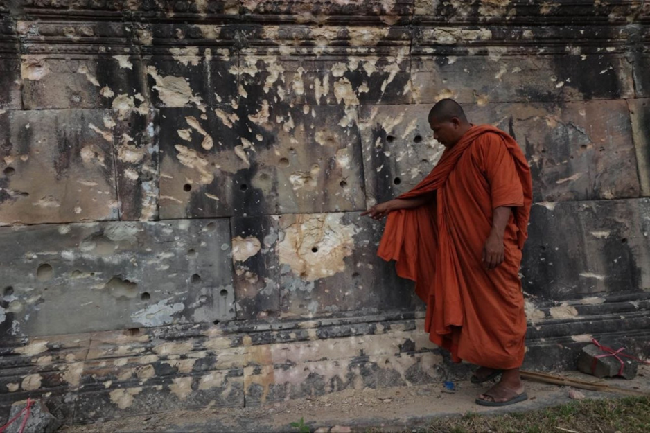 Preah Vihear : 562 zones endommagées et 501 cratères selon Phnom Penh