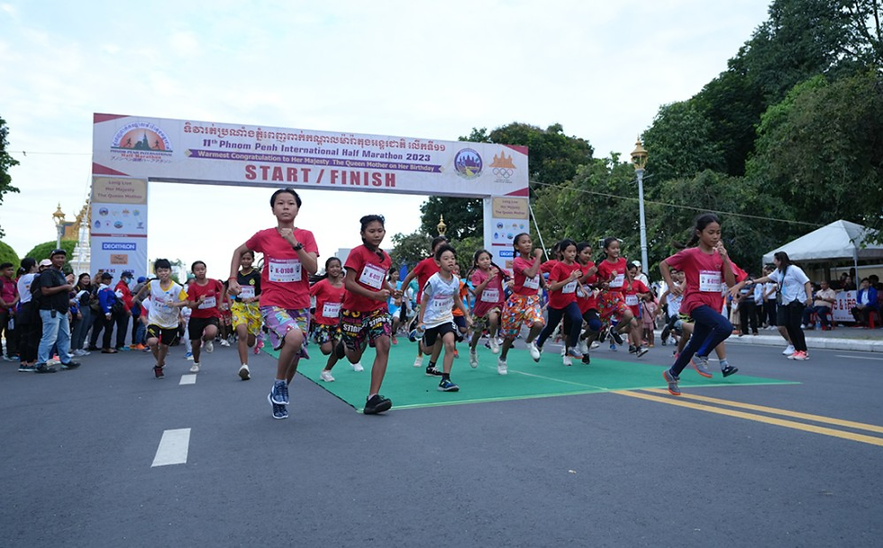 11e semi-marathon international de Phnom Penh